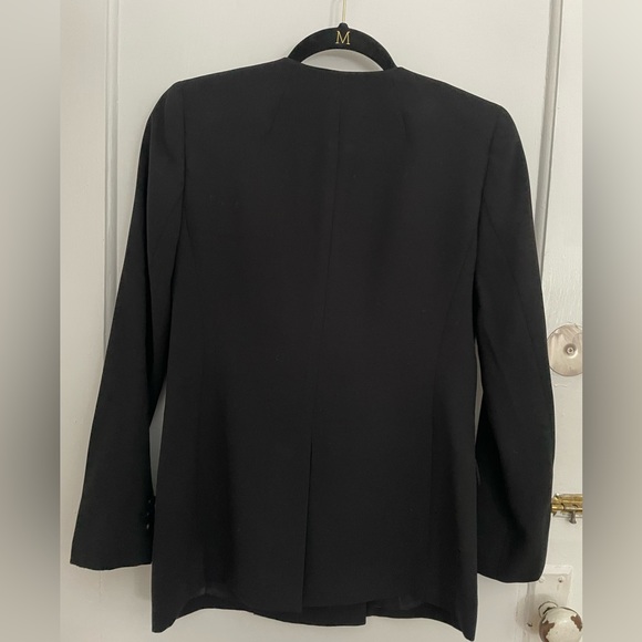 Jcrew crepe blazer. Black. Size 4 petite. - Picture 4 of 4
